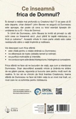 Coperta spate a cărtii Uimit de Dumnezeu.