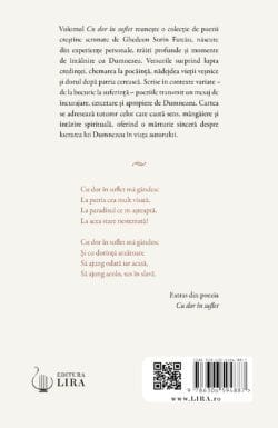 Cu dor în suflet - poezii creștine - coperta spate