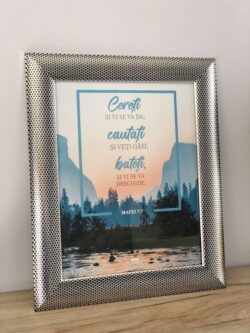 tablou cu mesaj crestin